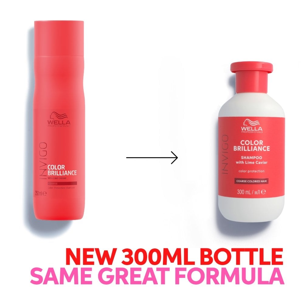 Wella Professionals Invigo Colour Brilliance Vibrant Colour Shampoo Coarse Hair 300ml