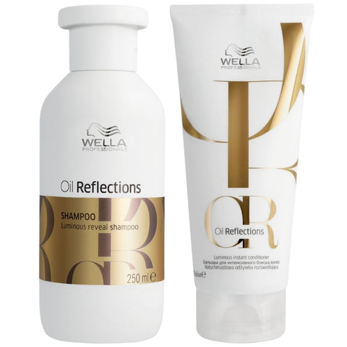 Wella Professionals Oil Reflections Luminous Reveal Shampoo 250ml & Conditioner 200ml Twin