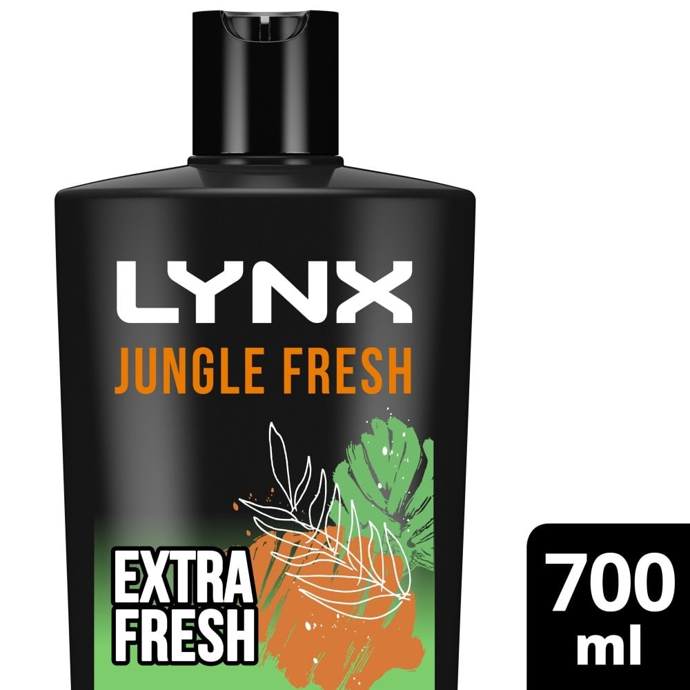 Lynx XXXL 3 In 1 Jungle Fresh Shower Gel 700ml