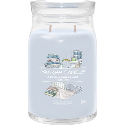 Yankee Candle A Calm & Quiet Place Large Signature Jar Candle