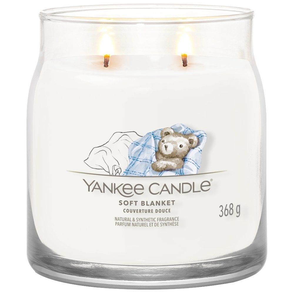 Yankee Candle Soft Blanket Medium Signature Jar Candle
