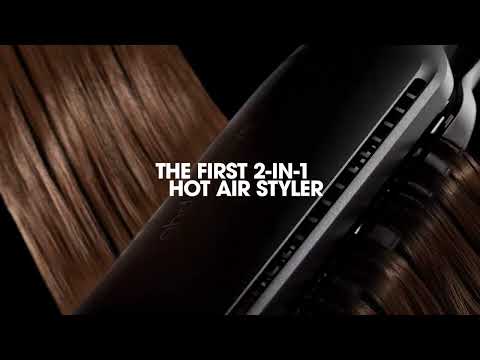 ghd Duet Style 2-in-1 Hot Air Straightener, Drier & Styler Black