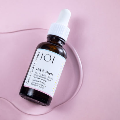 Geek & Gorgeous 101 HA 5 Rich Hyaluronic Acid Serum 30ml