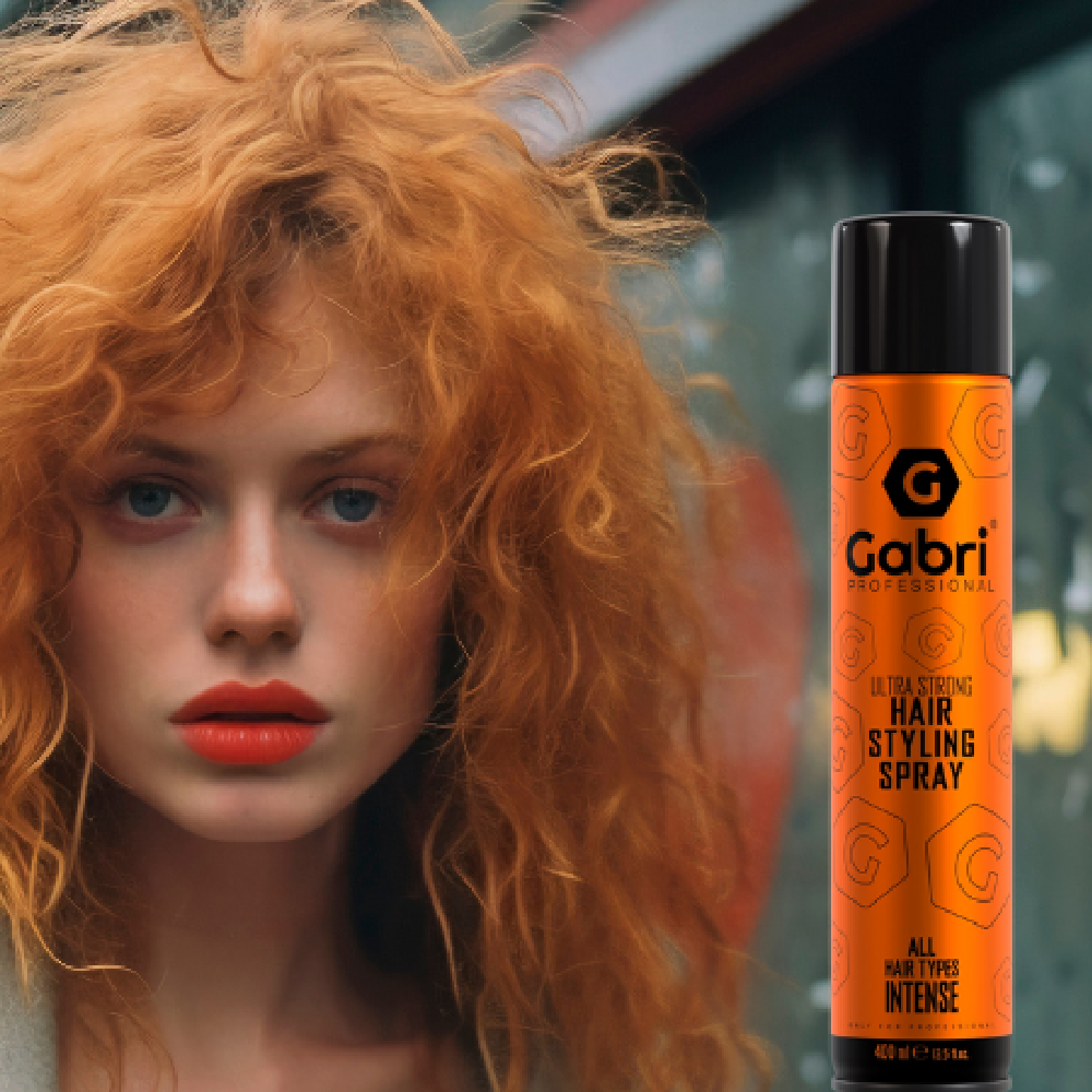 Gabri Professional Ultra Strong Intense Hair Styling Hairspray 400ml