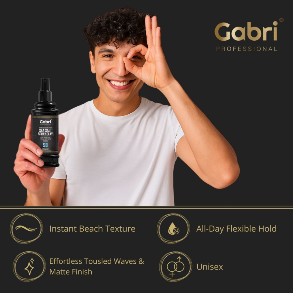 Gabri Professional Sea Salt Spray Clay S8 Natural Look 250ml