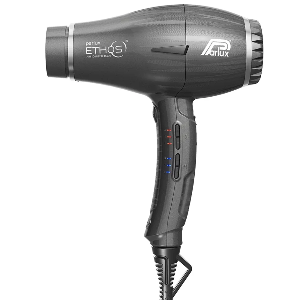 Parlux Ethos Digital Air Ionizer Hair Dryer Titanium