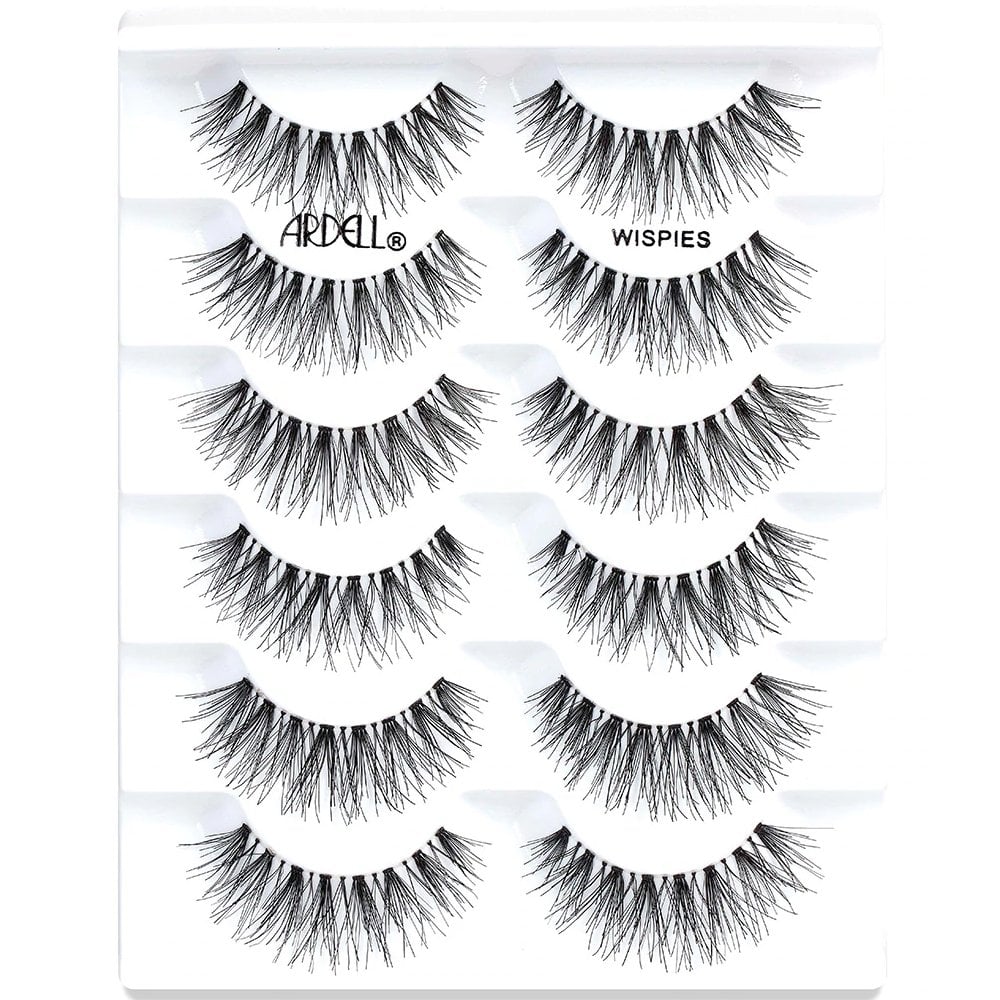 Ardell Professional Multipack Naturals Strip Lashes Wispies Black 6 Pairs