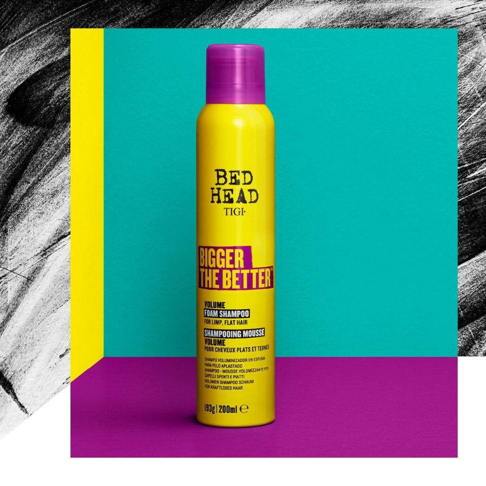 TIGI Bed Head Bigger The Better Volume Foam Shampoo 200ml