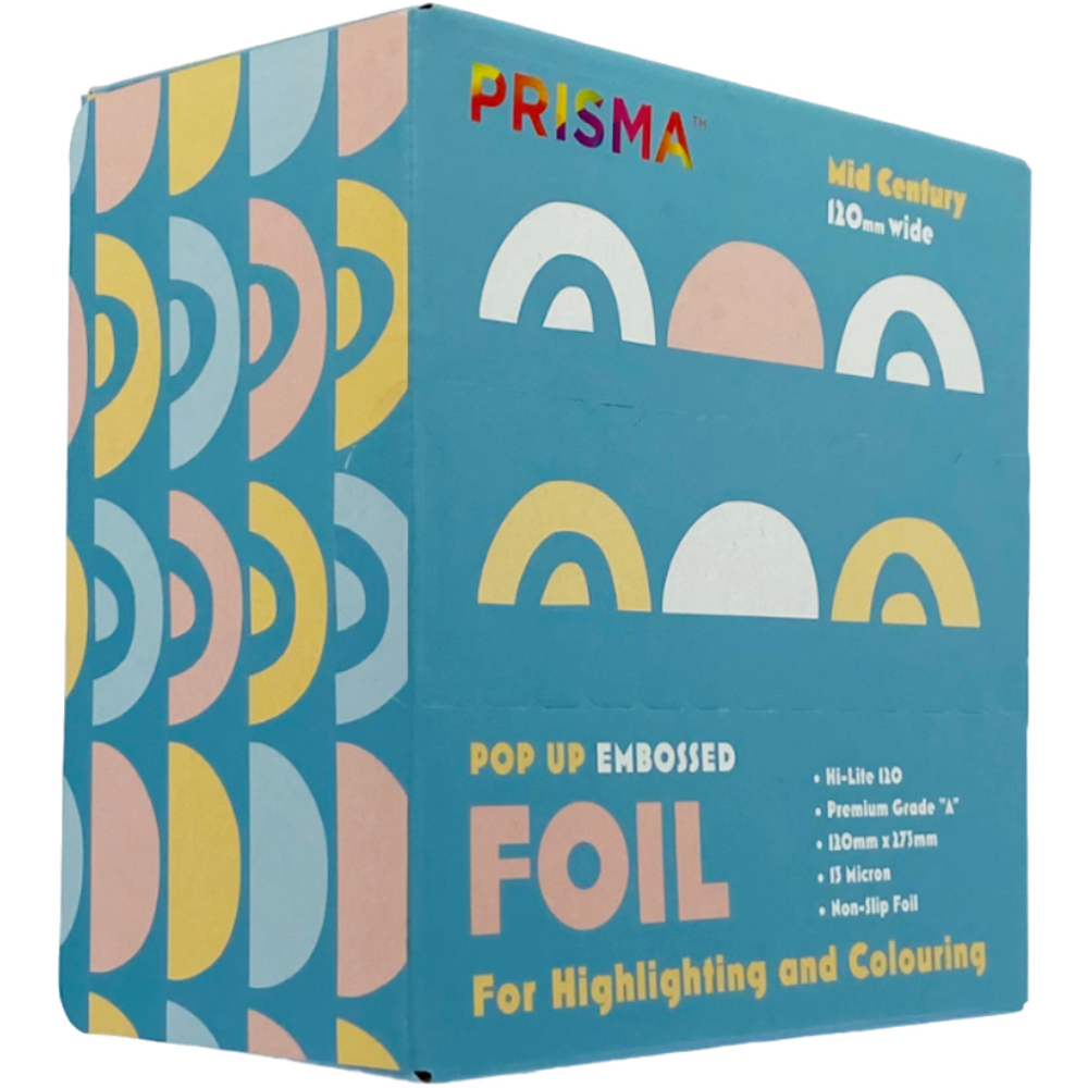 Prisma Pop-up Silver Embossed Foil Century 120mm x 273mm 500 Sheets