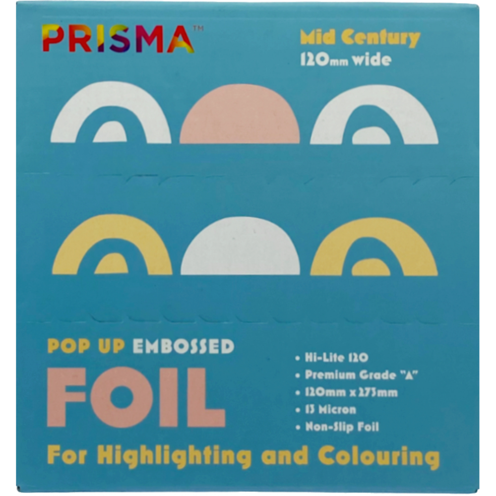 Prisma Pop-up Silver Embossed Foil Century 120mm x 273mm 500 Sheets