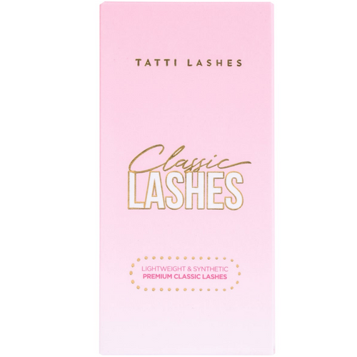 Tatti Lashes 12mm C Curl 0.20 Classic Individual Lashes Black