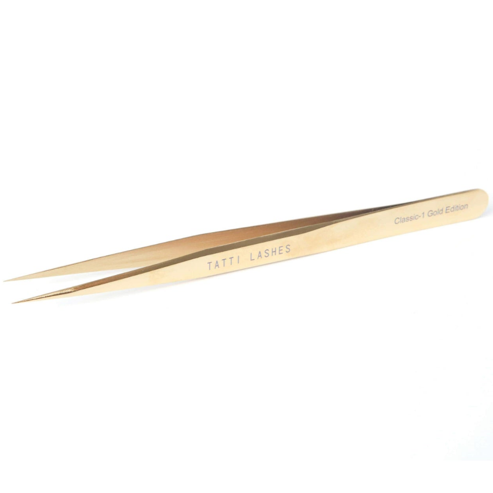 Tatti Lashes Classic 1 Gold Edition Tweezers