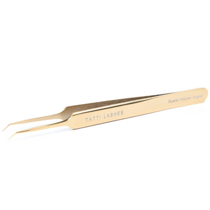 Tatti Lashes Russian Volume Angled Tweezers