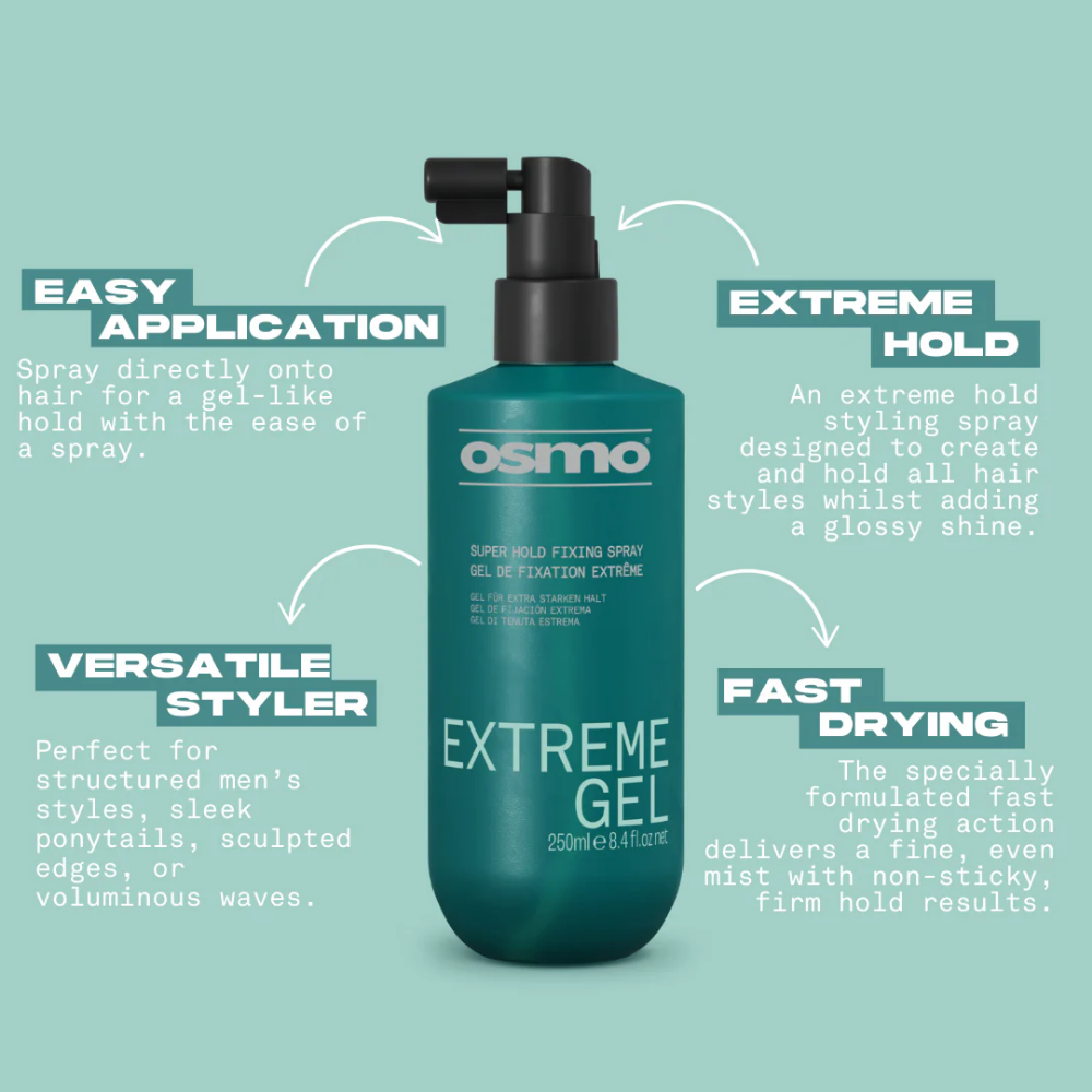 Osmo Extreme Extra Firm Gel Spray 250ml