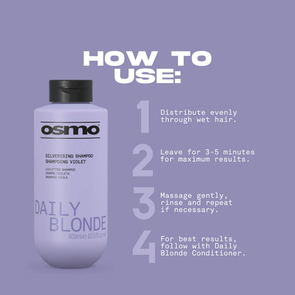 Osmo Daily Blonde Silverising Shampoo 1000ml