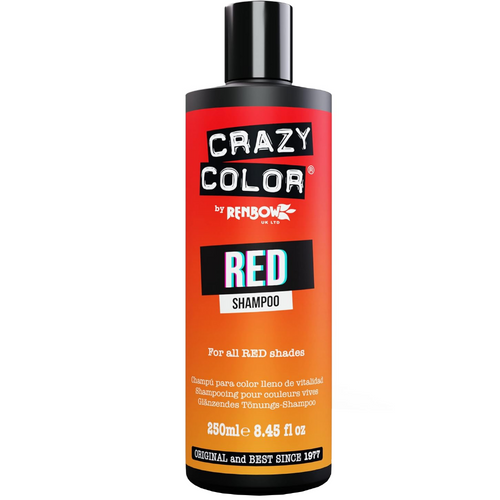 Crazy Colour Vibrant Red Pigmented Shampoo 250ml