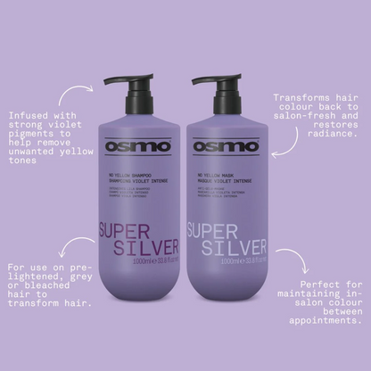 Osmo Super Silver No Yellow Shampoo 1000ml