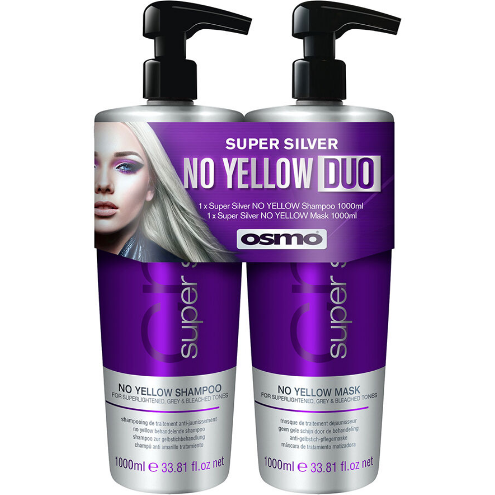 Osmo Super Silver Shampoo & Mask Twin 2 x 1000ml