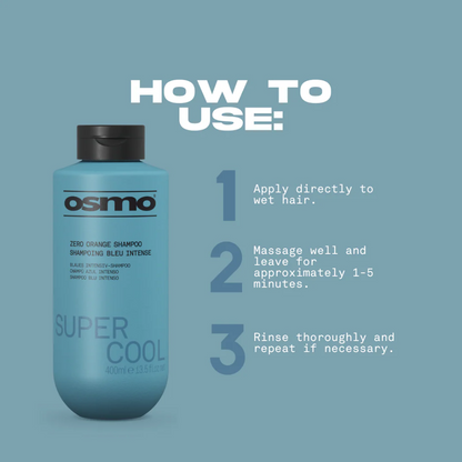 Osmo Super Cool Zero Orange Shampoo 400ml