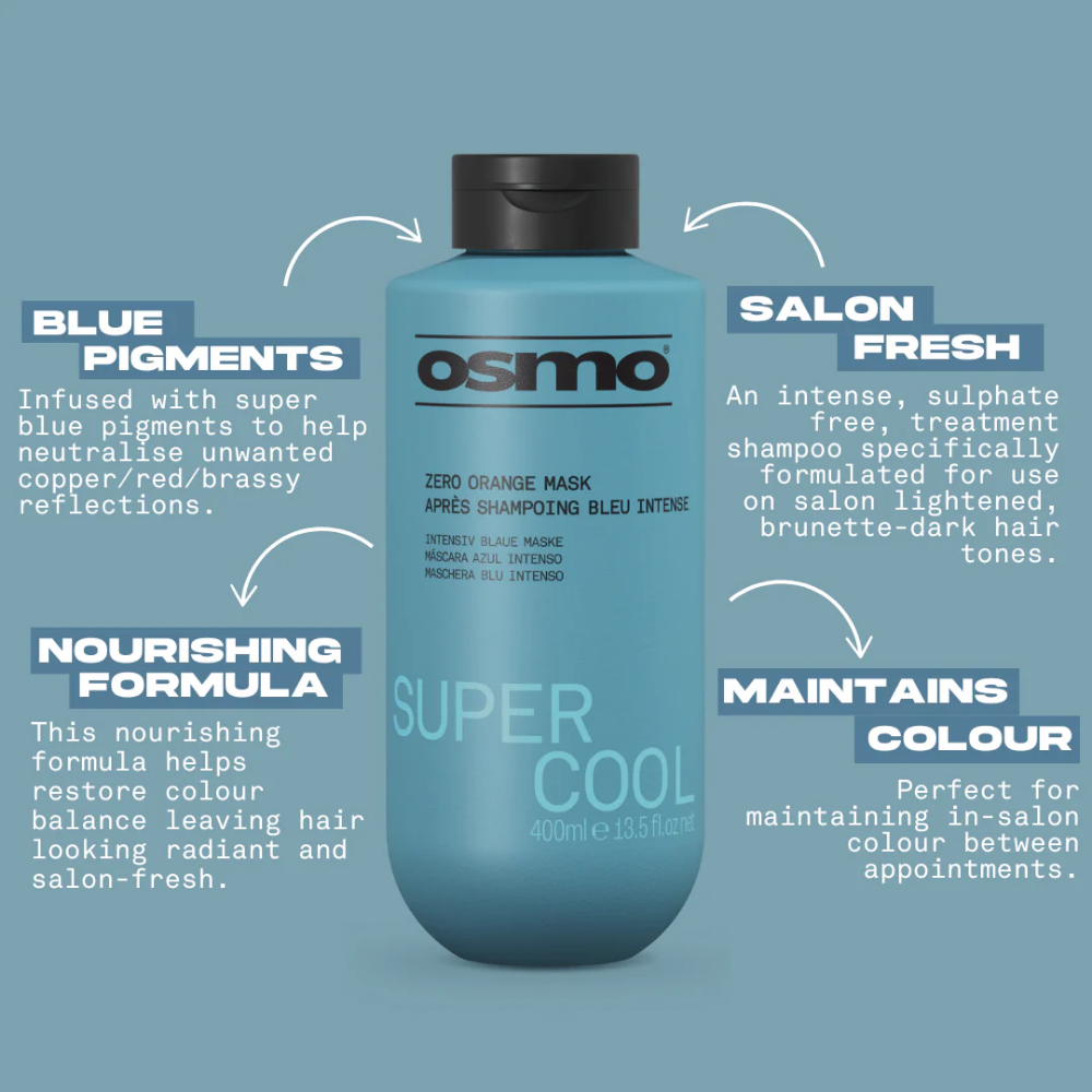 Osmo Super Cool Zero Orange Mask 400ml