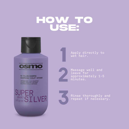 Osmo Super Silver No Yellow Shampoo 100ml