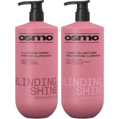 Osmo Blinding Shine Illuminating Shampoo & Conditioner Twin 2 x 1000ml
