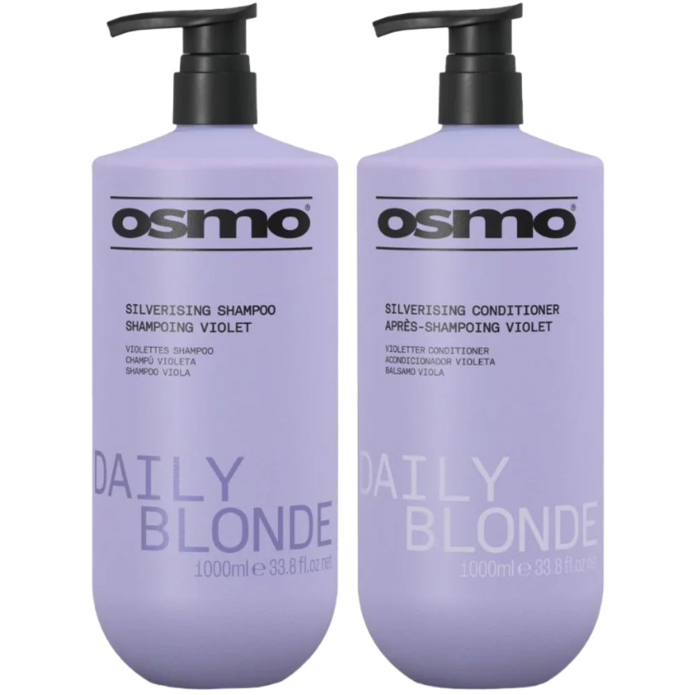 Osmo Daily Blonde Silverising Shampoo & Conditioner Twin 2 x 1000ml