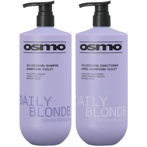Osmo Daily Blonde Silverising Shampoo & Conditioner Twin 2 x 1000ml