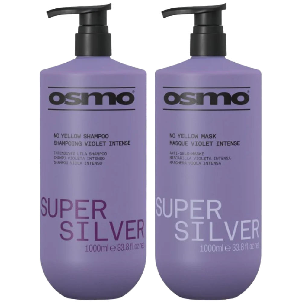 Osmo Super Silver No Yellow Shampoo & Mask Twin 2 x 1000ml