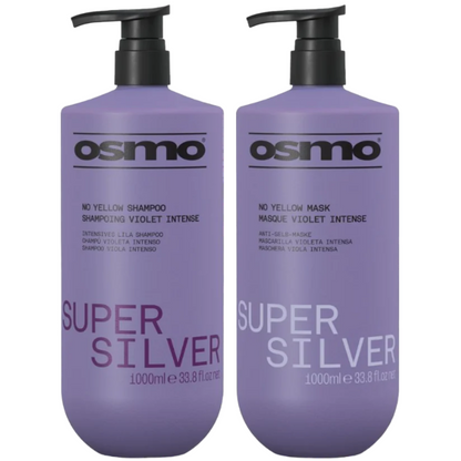 Osmo Super Silver No Yellow Shampoo & Mask Twin 2 x 1000ml