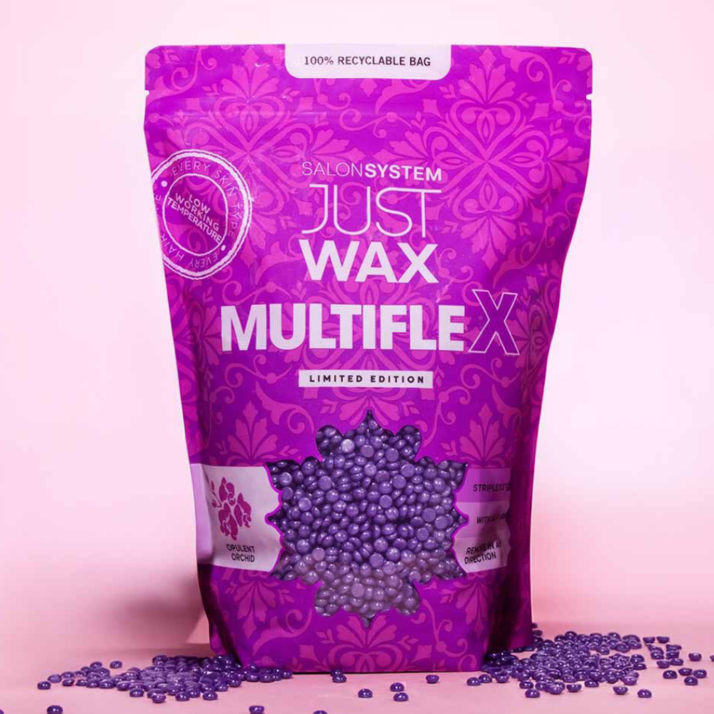 Salon System Just Wax Multiflex Opulent Orchid Stripless Beads 700g