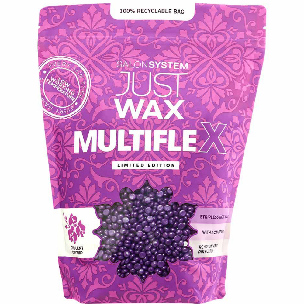 Salon System Just Wax Multiflex Opulent Orchid Stripless Beads 700g