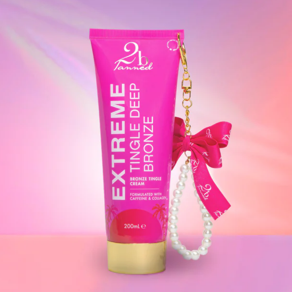 2BTanned Extreme Tingle Deep Bronze Tanning Accelerator Cream 200ml