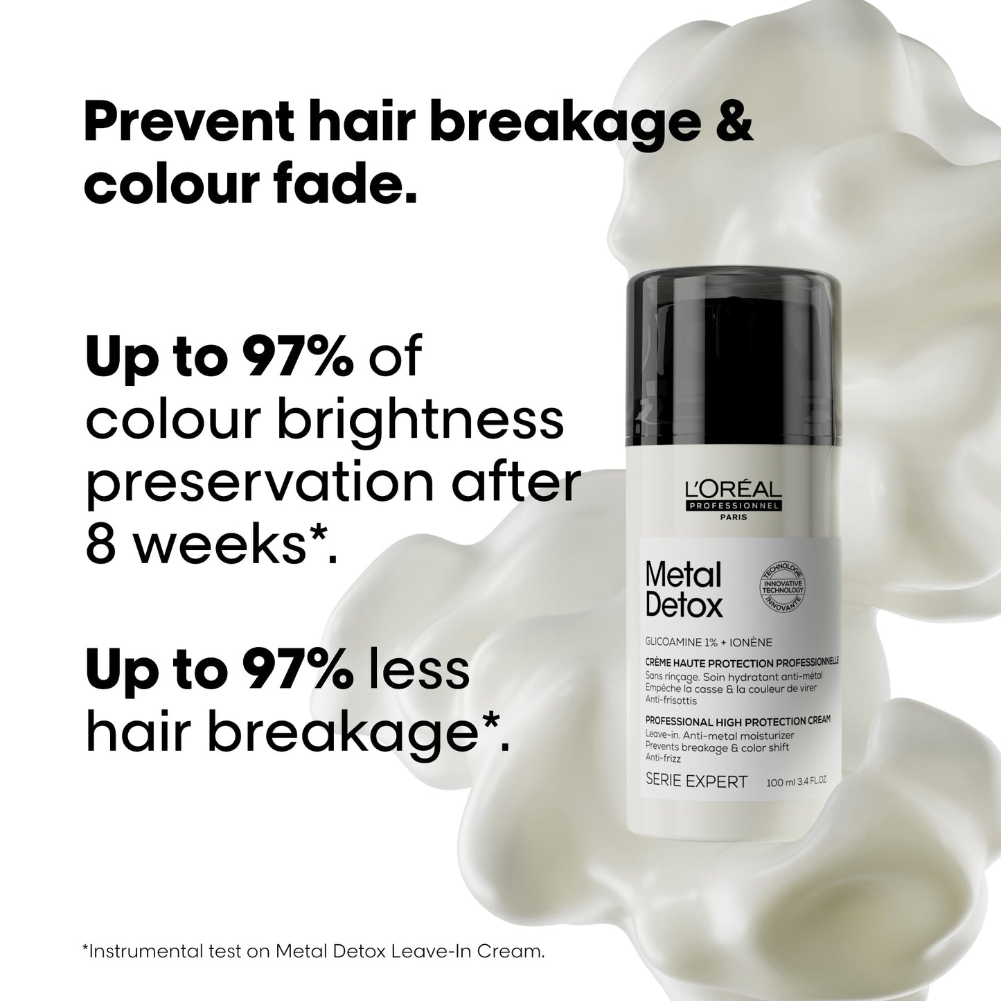 L'Oreal Professionnel Serie Expert Metal Detox High Protection Leave-In Cream 100ml