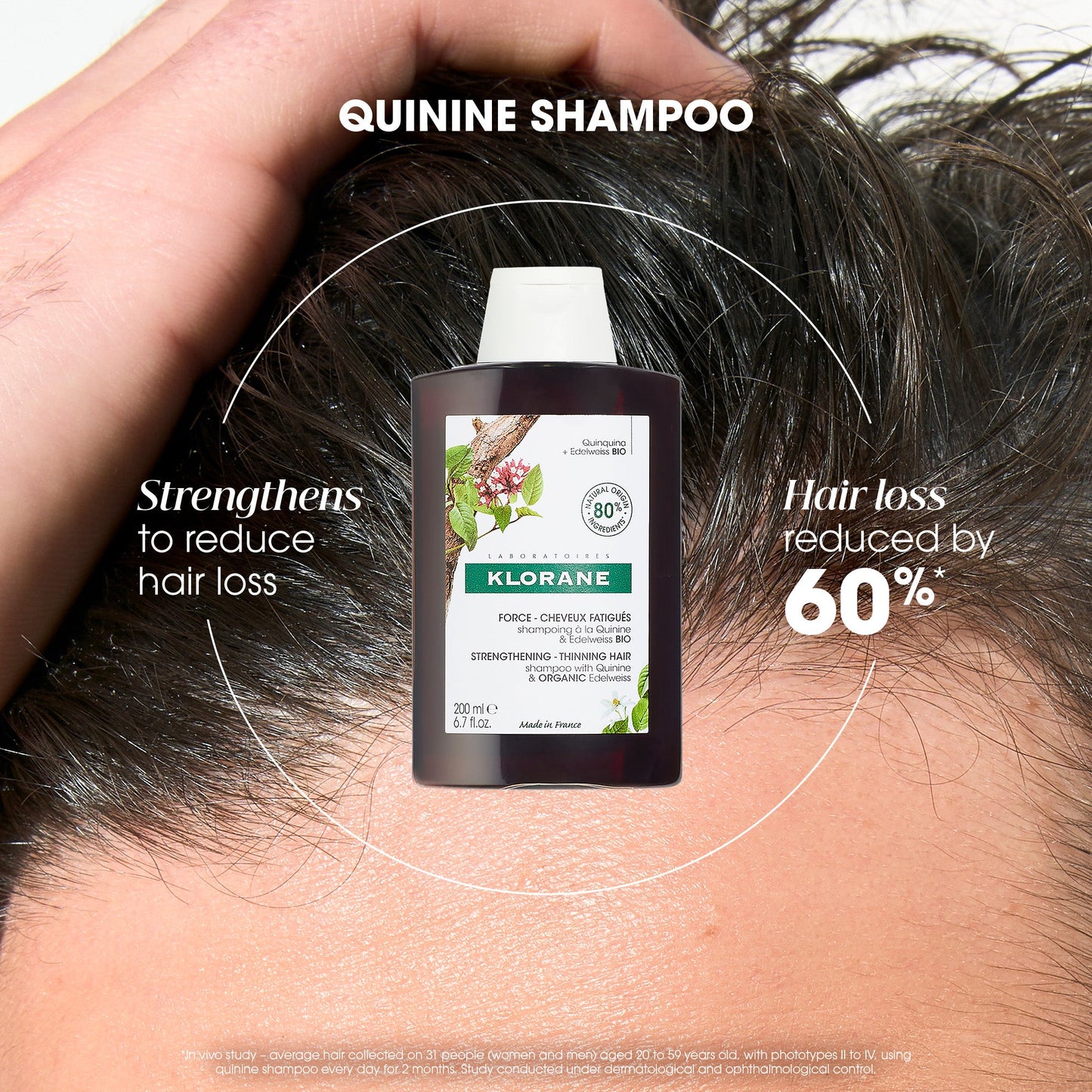 Klorane Strengthening Shampoo 200ml