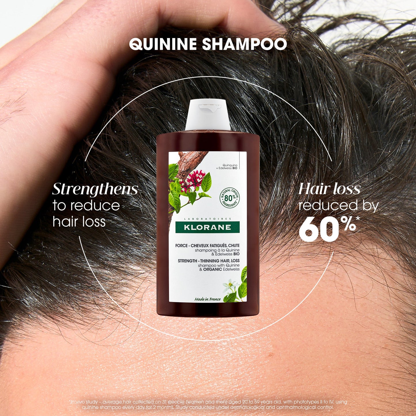 Klorane Strengthening Shampoo 400ml