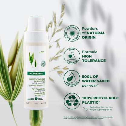 Klorane Eco-Friendly Dry Shampoo 50g