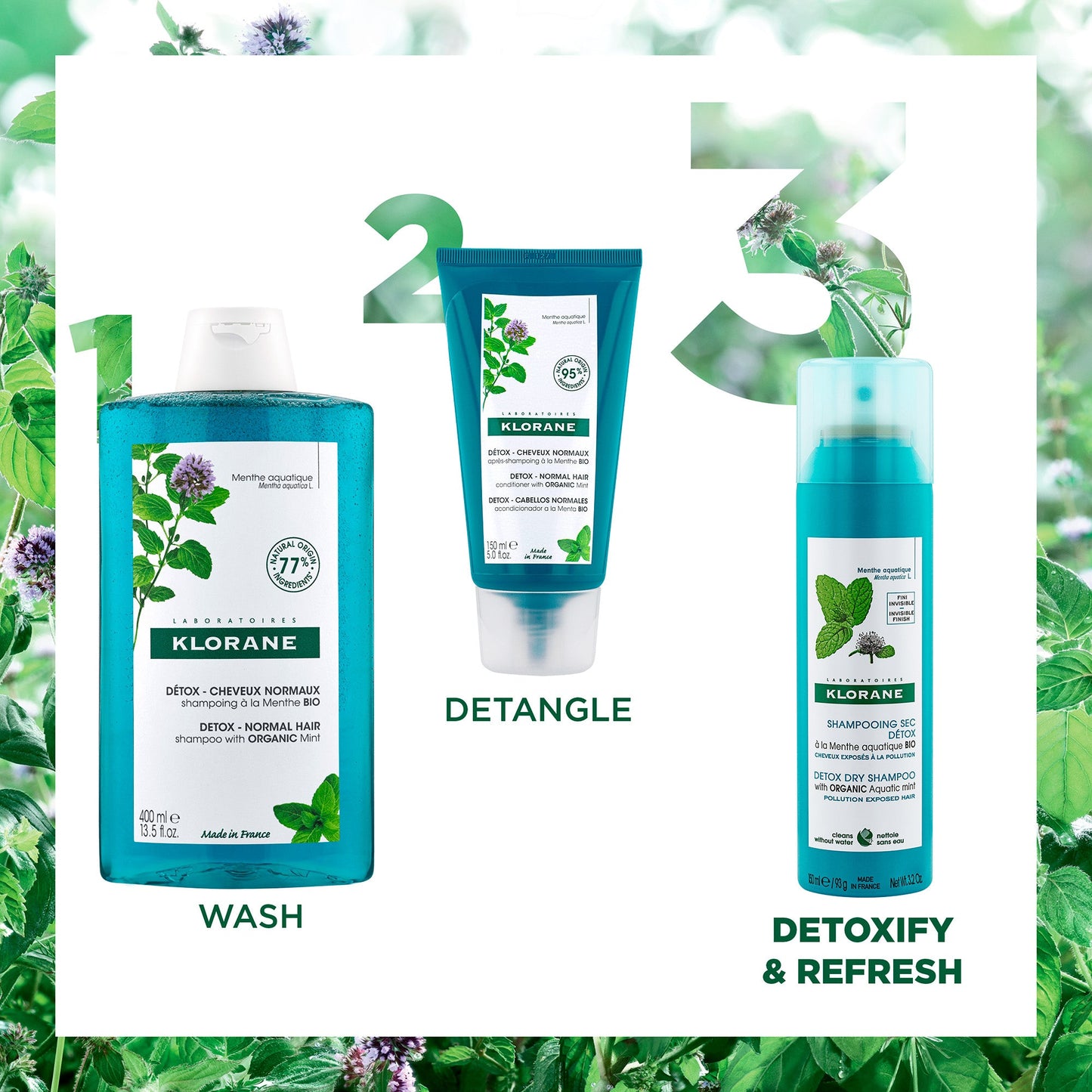 Klorane Detox Dry Shampoo 150ml