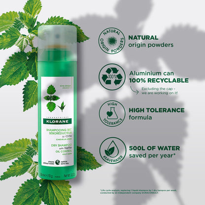 Klorane Purifying Dry Shampoo 150ml