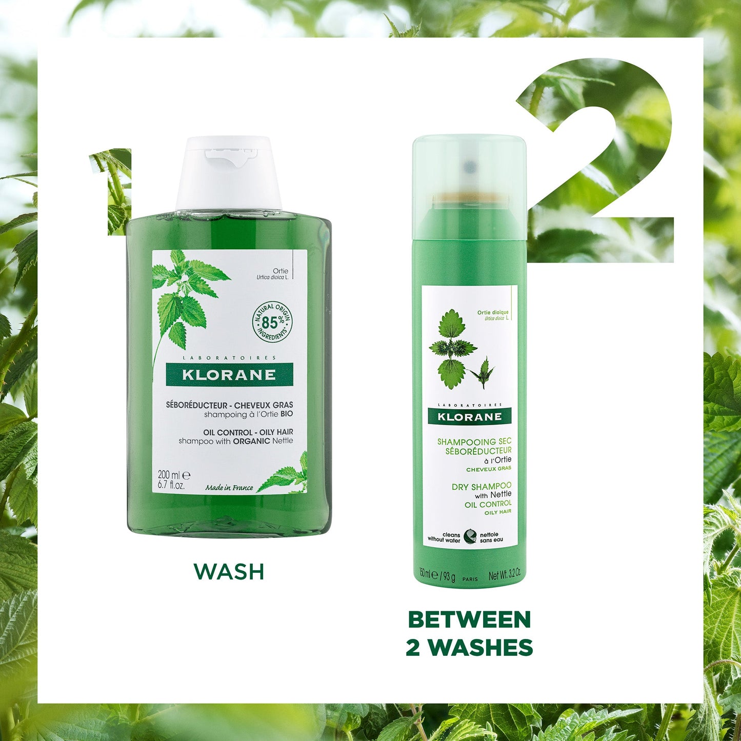 Klorane Purifying Dry Shampoo 150ml