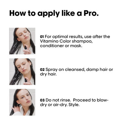 L'Oreal Professionnel Serie Expert Vitamino Colour 10-In-1 Multi-Benefit Resurfacing Leave-In Treatment Milk 190ml