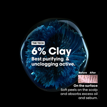 L'Oreal Professionnel Serie Expert Scalp Advanced Anti-Oiliness 2-in-1 Deep Purifier Clay Shampoo & Mask 250ml