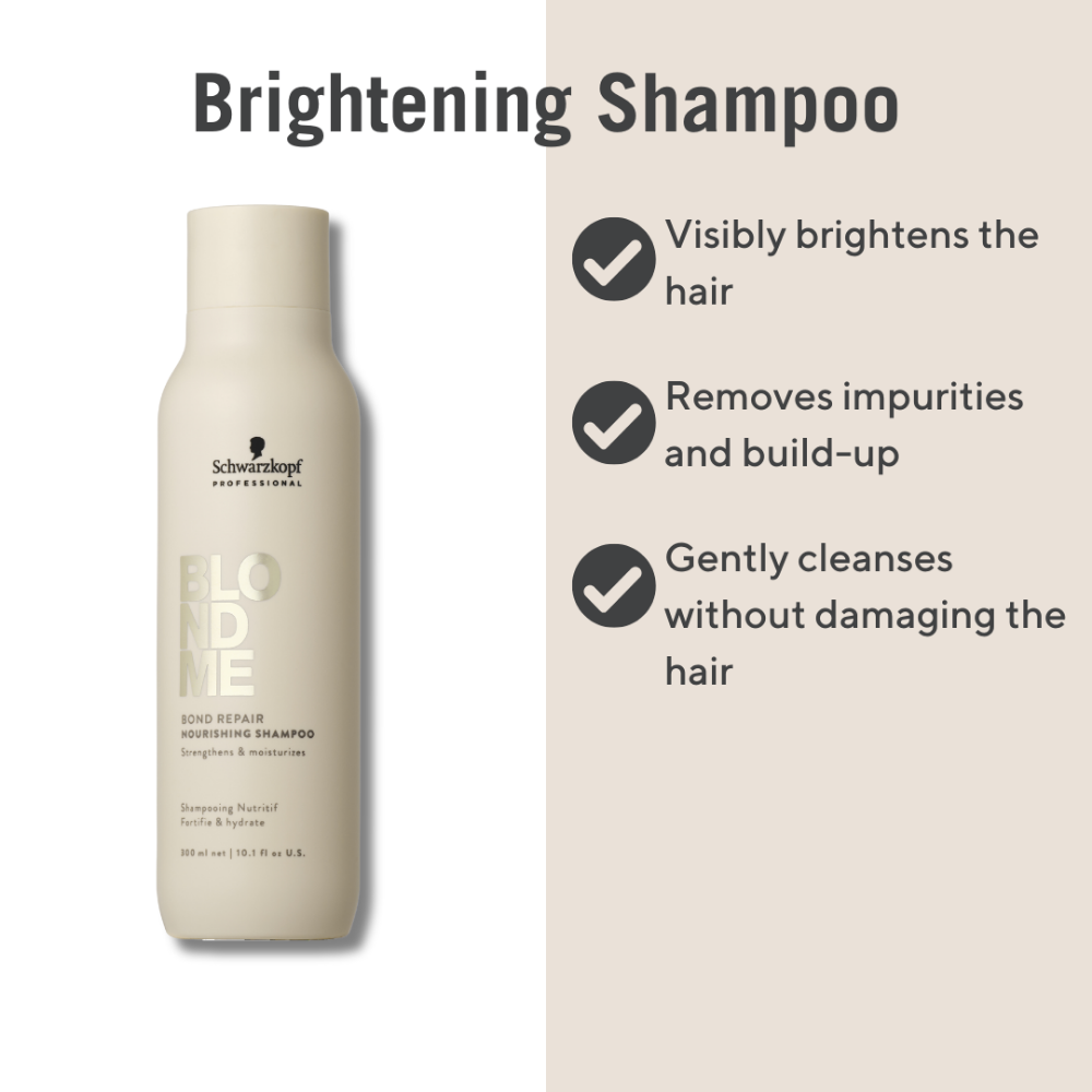 Schwarzkopf Professional BlondMe Bond Repair Nourishing Shampoo 300ml