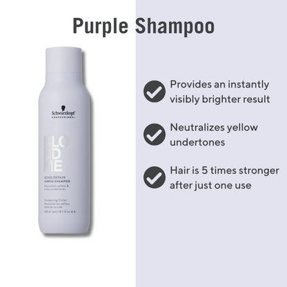 Schwarzkopf Professional BlondMe Cool Blondes Neutralising Shampoo 300ml