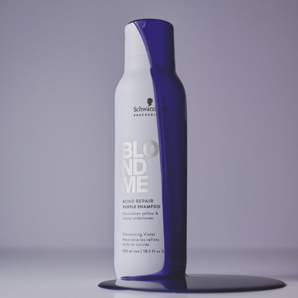 Schwarzkopf Professional BlondMe Bond Repair Neutralising Purple Shampoo 300ml