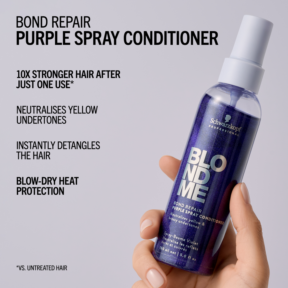 Schwarzkopf Professional BlondMe Cool Blondes Neutralising Spray Conditioner 150ml