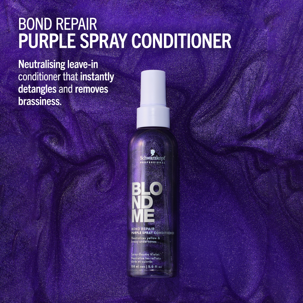 Schwarzkopf Professional BlondMe Cool Blondes Neutralising Spray Conditioner 150ml