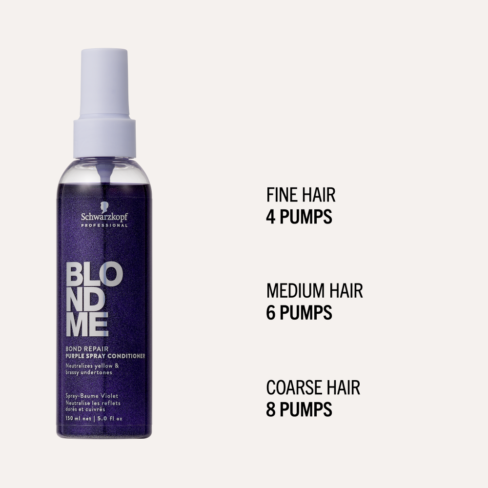 Schwarzkopf Professional BlondMe Cool Blondes Neutralising Spray Conditioner 150ml