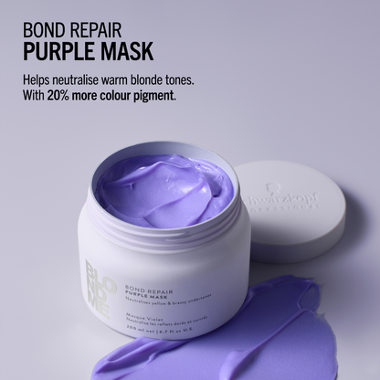 Schwarzkopf Professional BlondMe Bond Repair Purple Mask 500ml