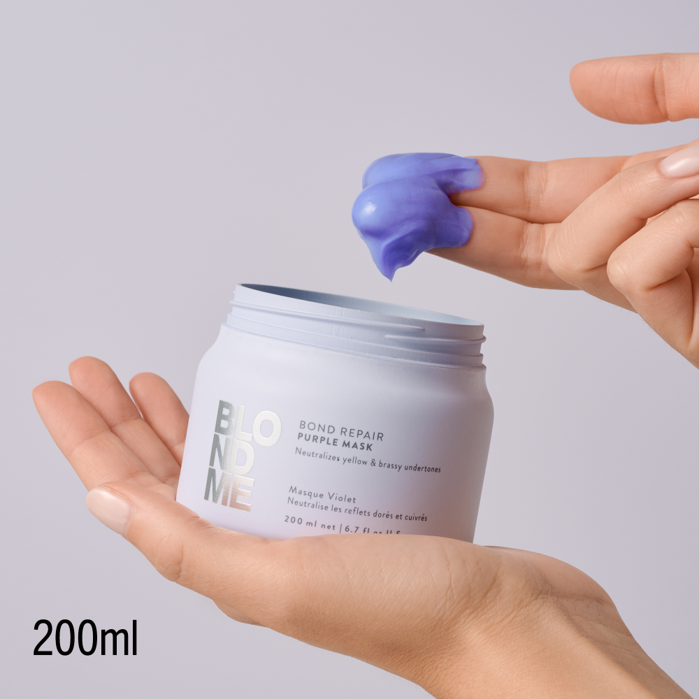 Schwarzkopf Professional BlondMe Bond Repair Purple Mask 500ml